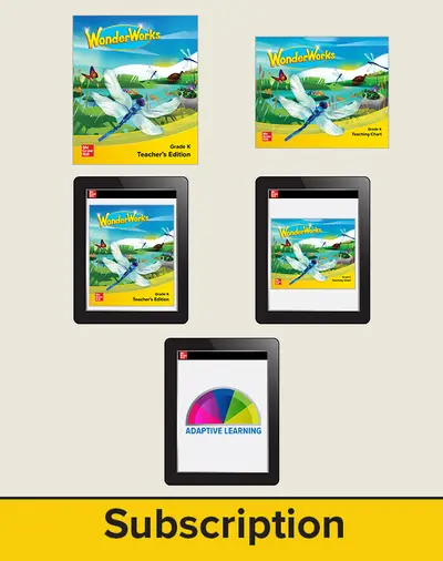 WonderWorks Grade K Rollover Bundle with 7 Year Subscription WonderWorks Grade K Rollover Bundle with 7 Year Subscription