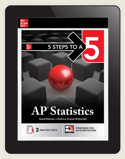 5 Steps to a 5: AP Statistics, 1 year student subscription 5 Steps to a 5: AP Statistics, 1 year student subscription
