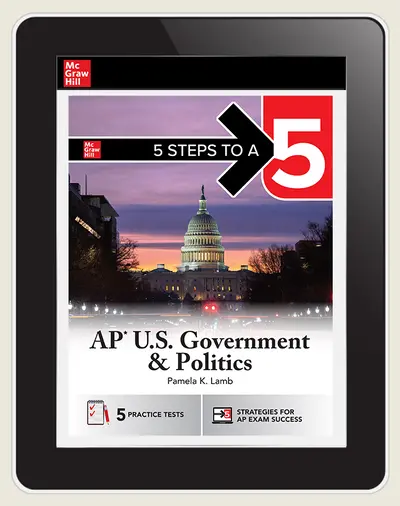 5 Steps to a 5: AP U.S. Government and Politics, 1 year teacher subscription 5 Steps to a 5: AP U.S. Government and Politics, 1 year teacher subscription