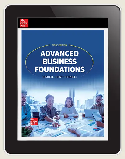 Advanced Business Foundations, 1st ed., Student Online Course, 1-year subscription Advanced Business Foundations, 1st ed., Student Online Course, 1-year subscription