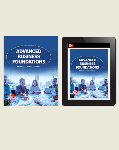 Advanced Business Foundations, 1st ed., Student Print and Online Course, 1-year subscription Advanced Business Foundations, 1st ed., Student Print and Online Course, 1-year subscription