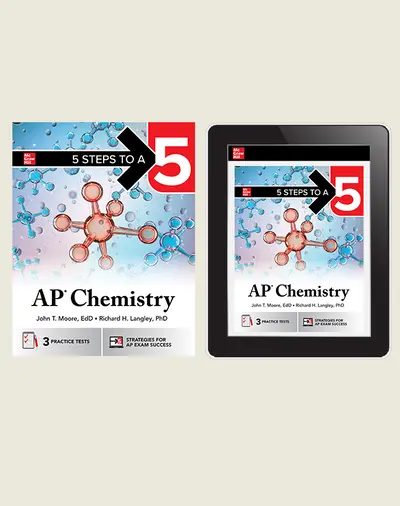 5 Steps to a 5: AP Chemistry, Student Bundle, 1 year 5 Steps to a 5: AP Chemistry, Student Bundle, 1 year