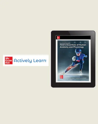 Welsh, Hole's Essentials of Human Anatomy & Physiology, 2026, 3e, Digital Student Bundle w Actively Learn Science, 1-year subscription