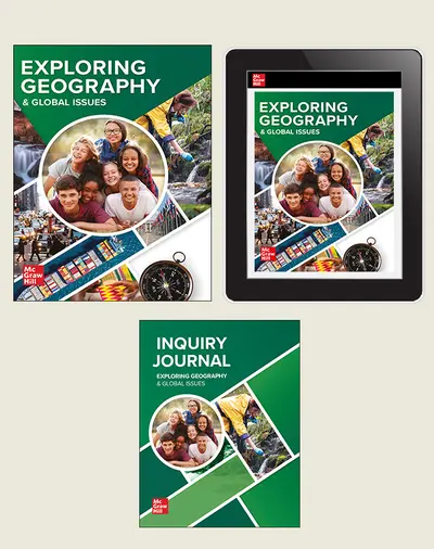 Exploring Geography and Global Issues, Student Bundle Plus Inquiry Journal, 6-year subscription Exploring Geography and Global Issues, Student Bundle Plus Inquiry Journal, 6-year subscription