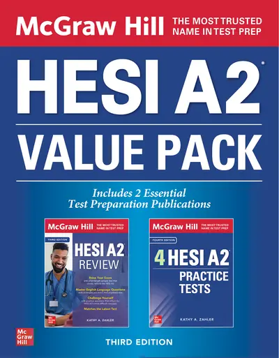 McGraw Hill HESI A2 Value Pack, Third Edition McGraw Hill HESI A2 Value Pack, Third Edition