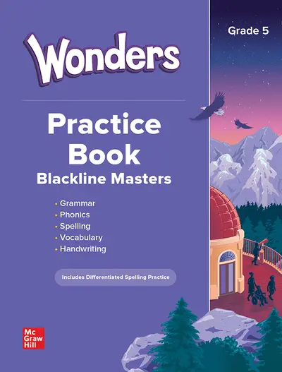 Wonders Grade 5 National Practice Book Wonders Grade 5 National Practice Book