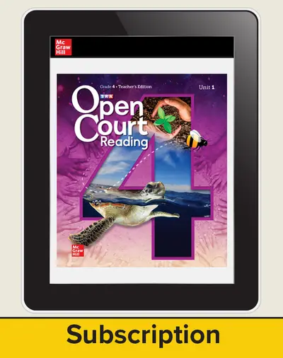 OCR Teacher Workspace Gr. 4, 6 year subscription OCR Teacher Workspace Gr. 4, 6 year subscription