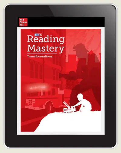 Reading Mastery Transformations Grade K, ELA Student 1-Year Subscription Reading Mastery Transformations Grade K, ELA Student 1-Year Subscription