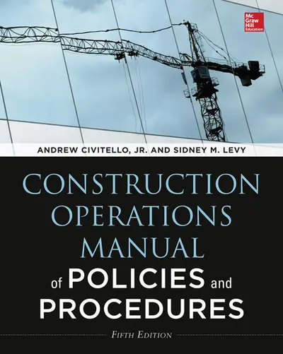 Construction Operations Manual of Policies and Procedures 5E (PB) Construction Operations Manual of Policies and Procedures 5E (PB)