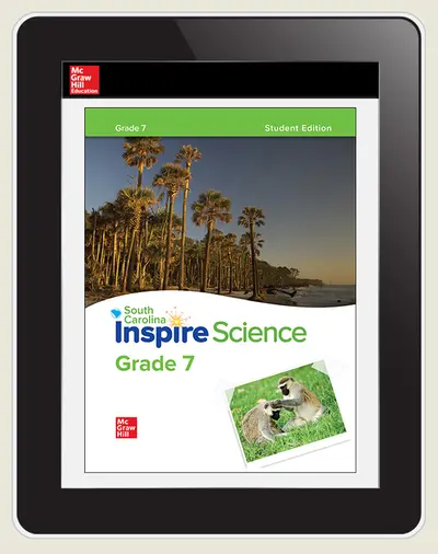 CUS SC Inspire Science: Grade 7, Digital Student Center, 3-year subscription CUS SC Inspire Science: Grade 7, Digital Student Center, 3-year subscription