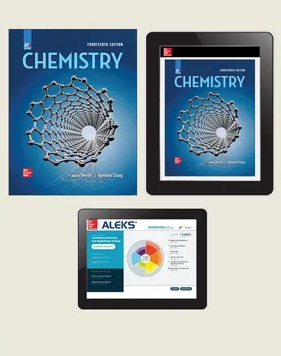 Chang, Chemistry, 2023, 14e, AP Edition, Student Print & Digital Bundle Plus ALEKS via my.MHEducation.com (Student Edition with Student Subscription and ALEKS), 5-year subscription Chang, Chemistry, 2023, 14e, AP Edition, Student Print & Digital Bundle Plus ALEKS via my.MHEducation.com (Student Edition with Student Subscription and ALEKS), 5-year subscription