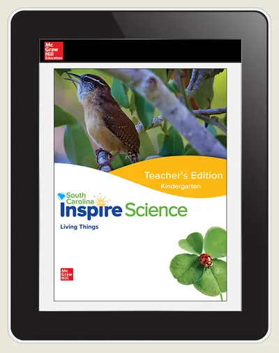 CUS SC Inspire Science: Grade K, Online Teacher Center, 6-Year Subscription CUS SC Inspire Science: Grade K, Online Teacher Center, 6-Year Subscription