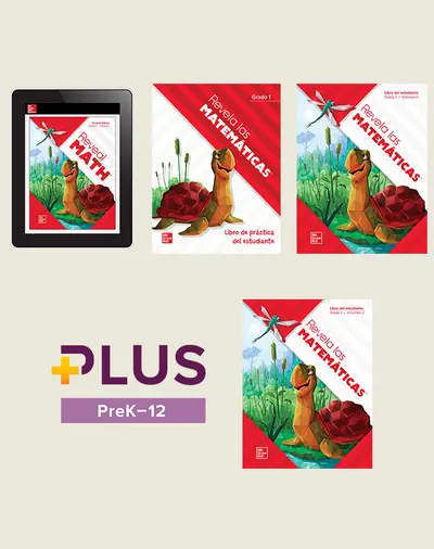 Reveal Math, Grade 1, Spanish MH Student Bundle, 1-year Reveal Math, Grade 1, Spanish MH Student Bundle, 1-year