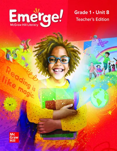 McGraw Hill Literacy Emerge! Grade 1 Teacher's Edition, Unit 8