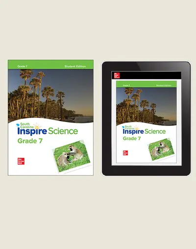 CUS SC Inspire Science: Grade 7, Comprehensive Student Bundle, 1-yr subscription CUS SC Inspire Science: Grade 7, Comprehensive Student Bundle, 1-yr subscription