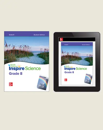 CUS SC Inspire Science: Grade 8, Comprehensive Student Bundle, 3-yr subscription CUS SC Inspire Science: Grade 8, Comprehensive Student Bundle, 3-yr subscription