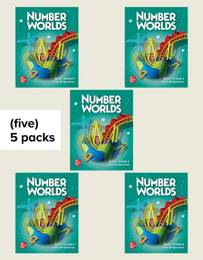 Number Worlds Level I, Spanish Workbook Package 25-pack (5 of each Unit) Number Worlds Level I, Spanish Workbook Package 25-pack (5 of each Unit)