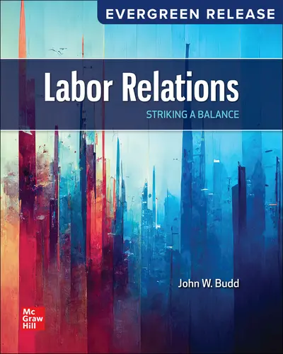 Labor Relations: Striking a Balance 2025 Release Labor Relations: Striking a Balance