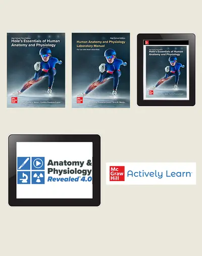 Welsh, Hole's Essentials of Human Anatomy & Physiology, 2026, 3e, Premium Student Bundle w/APR and Actively Learn Science, 1-year subscription