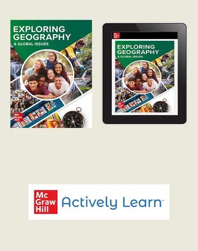 Exploring Geography and Global Issues, Student Bundle with Actively Learn Social Studies, 1-year subscription Exploring Geography and Global Issues, Student Bundle with Actively Learn Social Studies, 1-year subscription