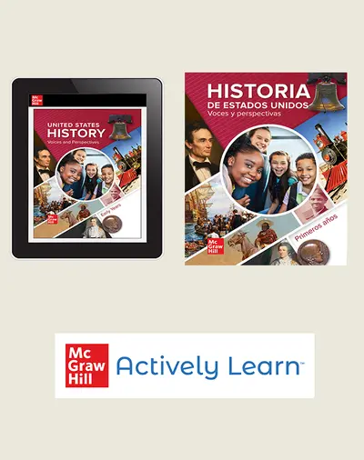 United States History: Voices and Perspectives, Early Years, Spanish Student Bundle with Actively Learn Social Studies, 1-year subscription United States History: Voices and Perspectives, Early Years, Spanish Student Bundle with Actively Learn Social Studies, 1-year subscription