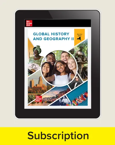 CUS New York Global History and Geography II, Student Digital License 1 ...