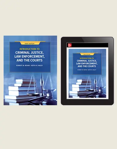 Introduction to Criminal Justice, Law Enforcement, and the Courts, Student Print and Digital Course, 1-year subscription Introduction to Criminal Justice, Law Enforcement, and the Courts, Student Print and Digital Course, 1-year subscription