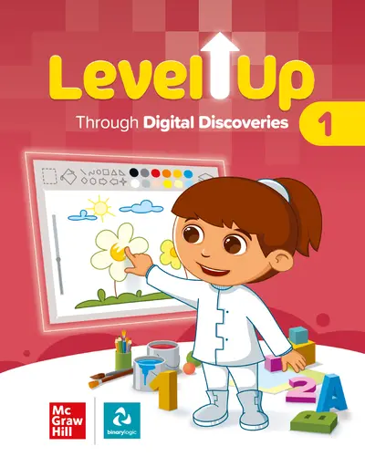 Level Up Through Digital Discoveries 1, Student Print and Online Course, 1-year subscription