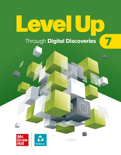 Level Up Through Digital Discoveries 7, Student Print and Online Course, 1-year subscription Level Up Through Digital Discoveries 7, Student Print and Online Course, 1-year subscription