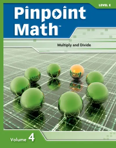 Pinpoint Math Grade 5/Level E, Student Booklet Volume IV Pinpoint Math Grade 5/Level E, Student Booklet Volume IV