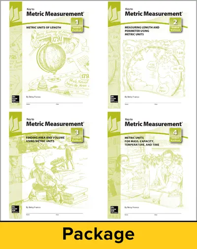 Key to Metric Measurement, Books 1-4 Set Key to Metric Measurement, Books 1-4 Set